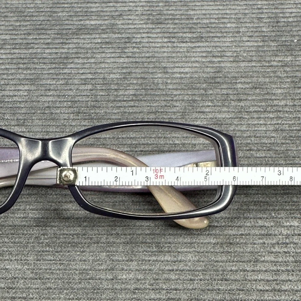 Ralph Lauren RL 6018 5133 Purple Marbled Rectangular Y2K Eyeglass Frames Italy
